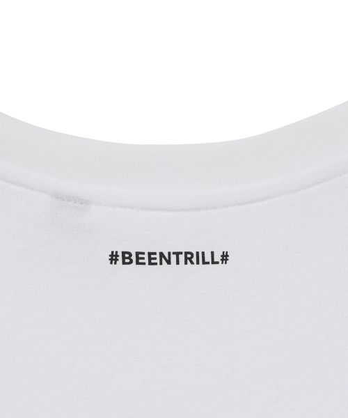 韓國 Beentrill Active Hashtag Lettering T-Shirt【BL027】
