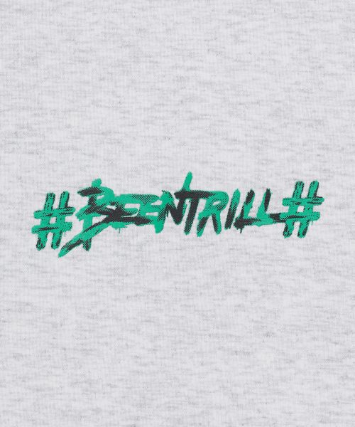 韓國 Beentrill Painting Hashtag T-Shirt【BL014】