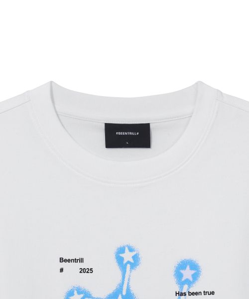 韓國 Beentrill Hashtag Constellation T-Shirt【BL043】