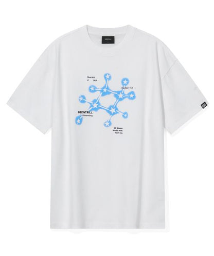 韓國 Beentrill Hashtag Constellation T-Shirt【BL043】