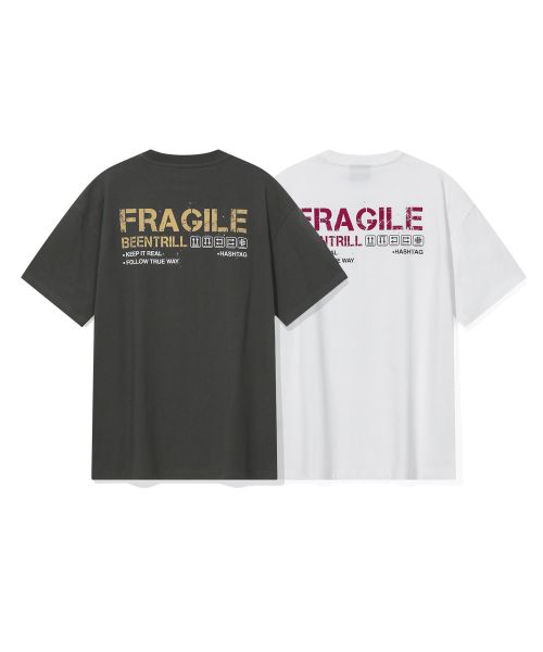 韓國 Beentrill Letter Logo T-Shirt【BL030】