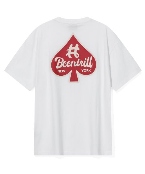 韓國 Beentrill Spade Hashtag T-Shirt【BL029】