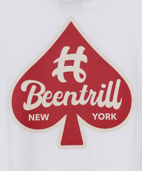 韓國 Beentrill Spade Hashtag T-Shirt【BL029】