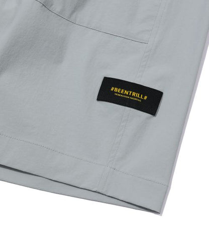 韓國 Beentrill Woven Tech Fatigue Shorts【BL081】