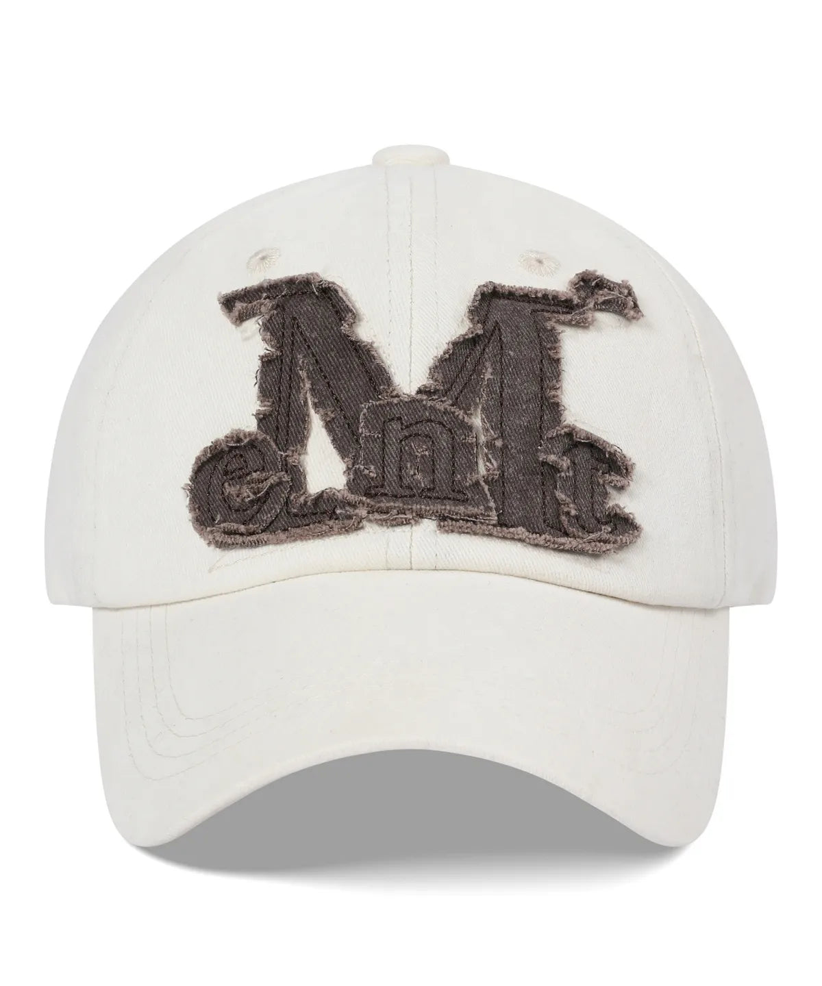 韓國 Mucent Vintage Washing Applioue Ball Cap【MU002】