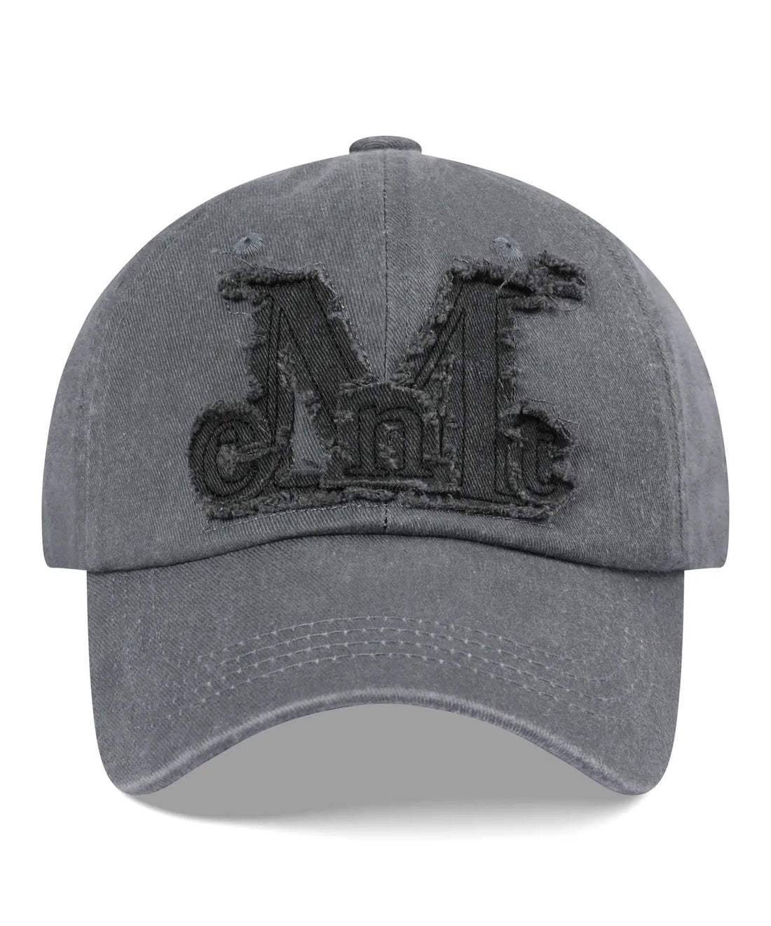 韓國 Mucent Vintage Washing Applioue Ball Cap【MU002】