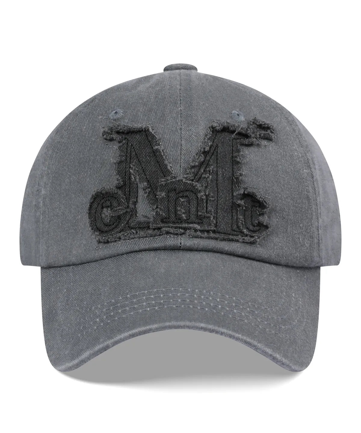韓國 Mucent Vintage Washing Applioue Ball Cap【MU002】