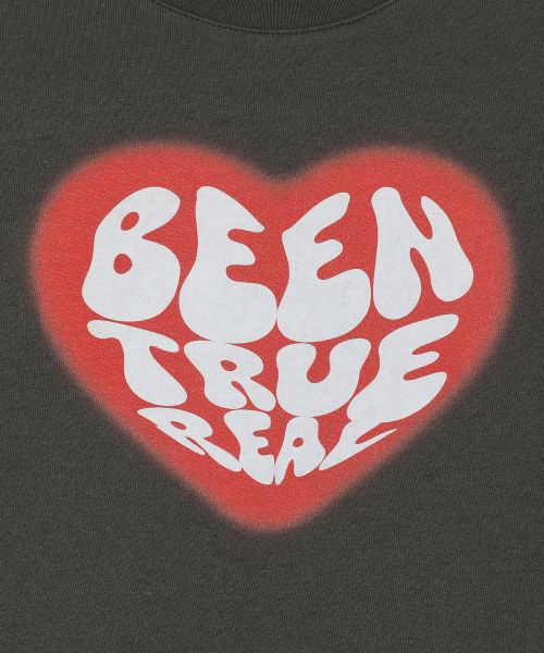 韓國 Beentrill Women's BTR Heart T-Shirt【BL061】