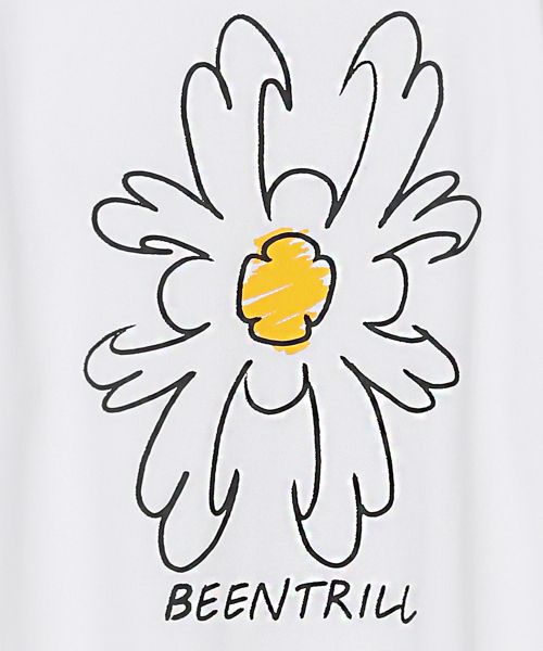 韓國 Beentrill Daisy Hashtag T-Shirt【BL021】