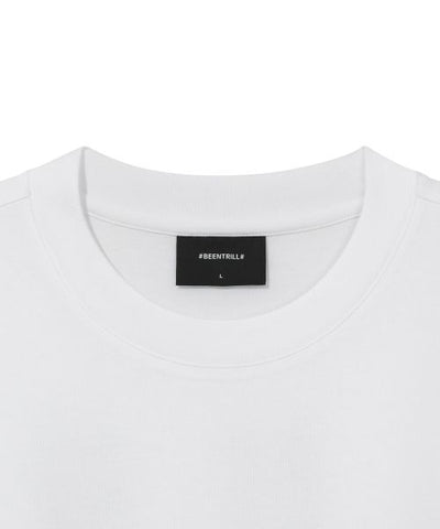 韓國 Beentrill Roller Painting Hashtag T-Shirt【BL045】