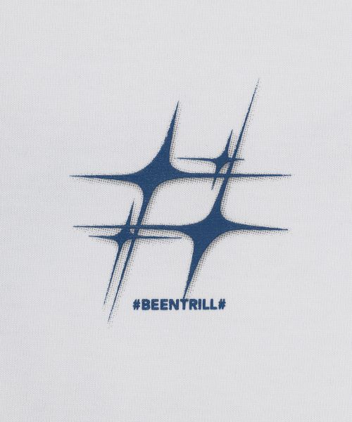 韓國 Beentrill Star Hashtag T-Shirt【BL044】