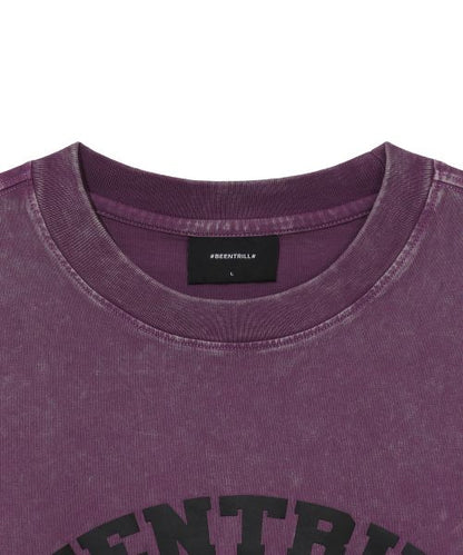 韓國 Beentrill Arch Logo Hashtag Pigment T-Shirt【BL037】