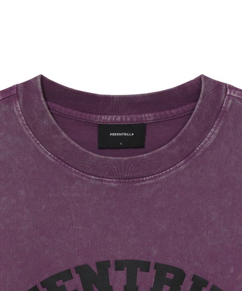 韓國 Beentrill Arch Logo Hashtag Pigment T-Shirt【BL037】