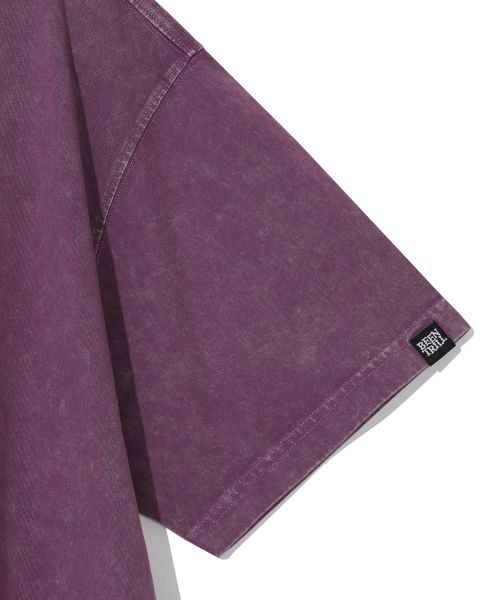 韓國 Beentrill Arch Logo Hashtag Pigment T-Shirt【BL037】