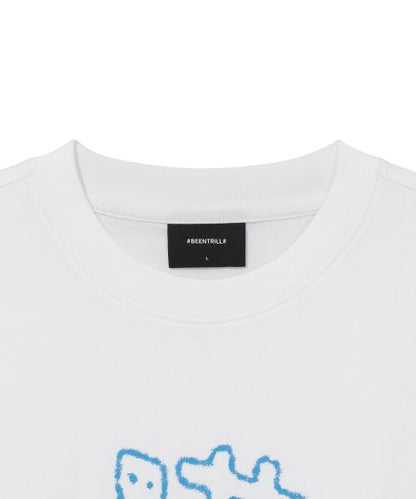 韓國 Beentrill Triple Hashtag T-Shirt【BL022】