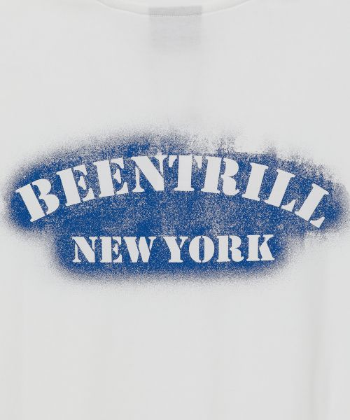 韓國 Beentrill BNY Stencil Painting T-Shirt【BL046】