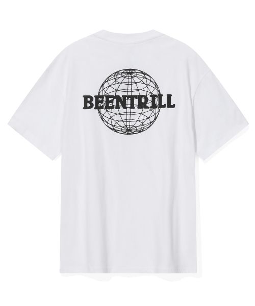 韓國 Beentrill Globe Line T-Shirt【BL047】