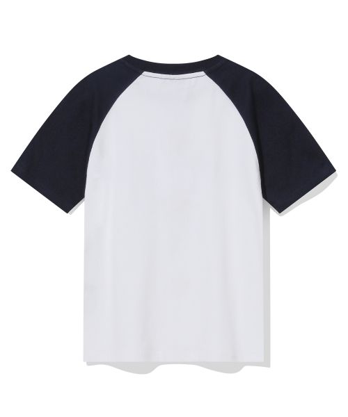 韓國 Beentrill Women's Arch Logo Raglan T-Shirt【BL054】