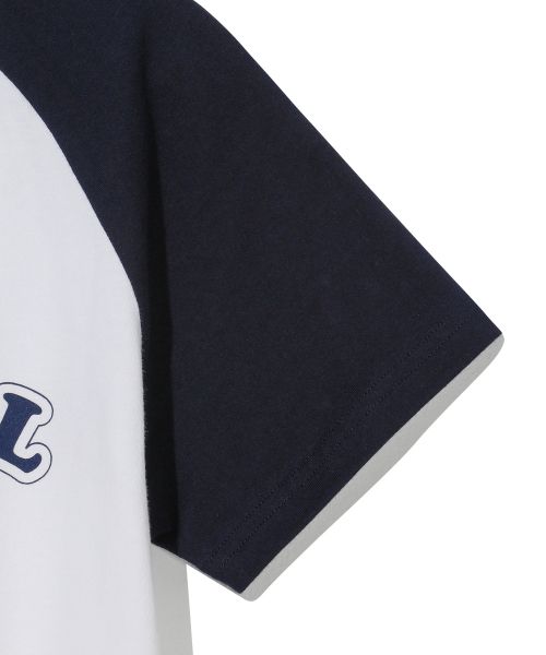 韓國 Beentrill Women's Arch Logo Raglan T-Shirt【BL054】