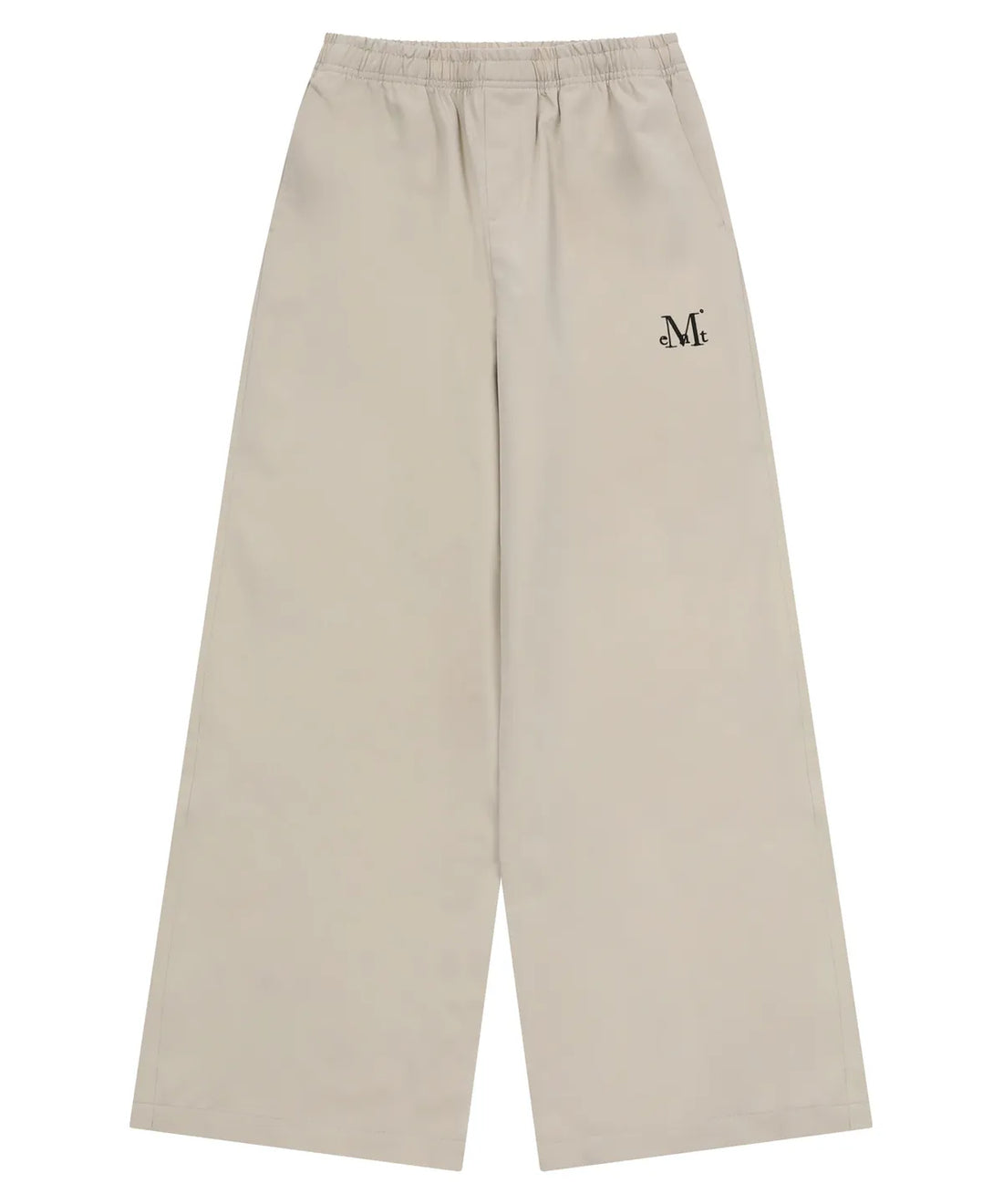 韓國 Mucent Raon Poly Wide Banding Pants【MU041】