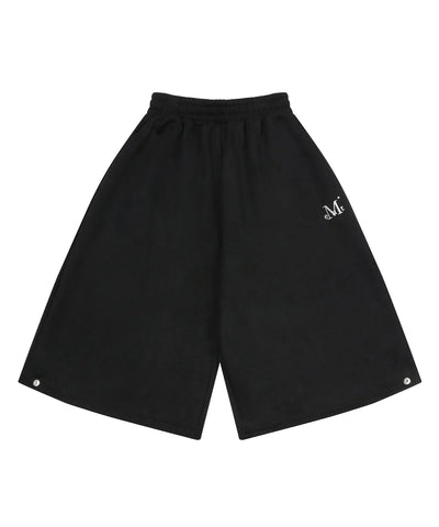 韓國 Mucent Bout Hem Button Bermuda Shorts【MU040】