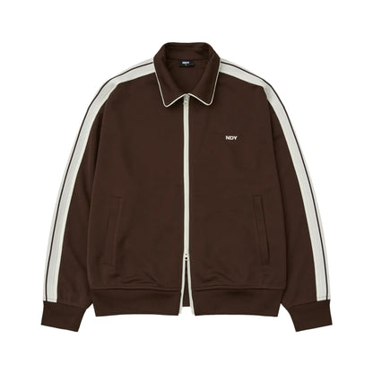 韓國 Nerdy Minimal Jacquard Tape Track Top【NY050】