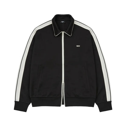 韓國 Nerdy Minimal Jacquard Tape Track Top【NY050】