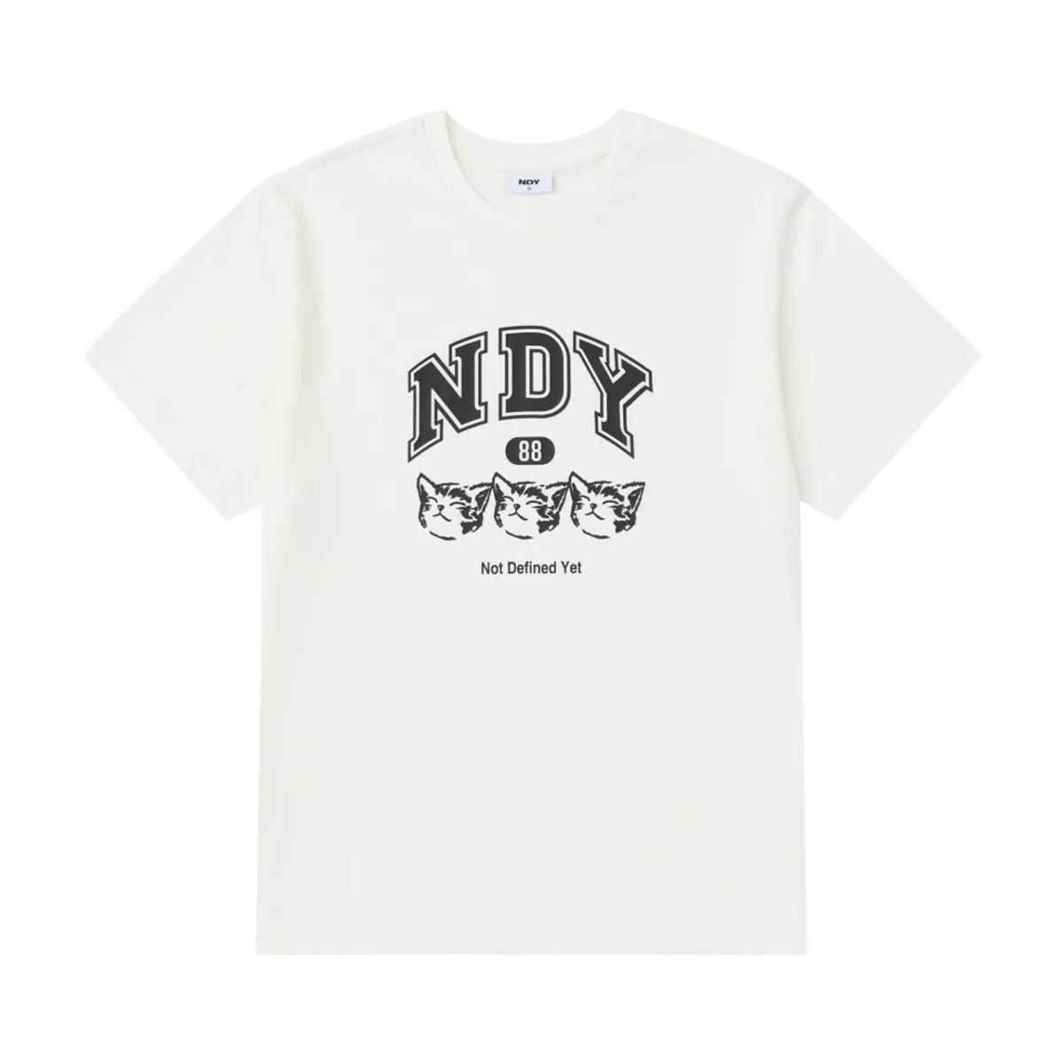韓國 Nerdy Triple Nero Short Sleeve T-Shirt【NY079】