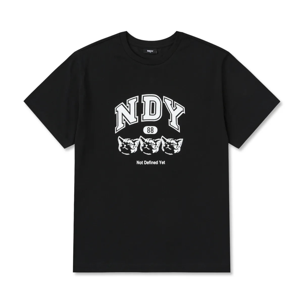 韓國 Nerdy Triple Nero Short Sleeve T-Shirt【NY079】