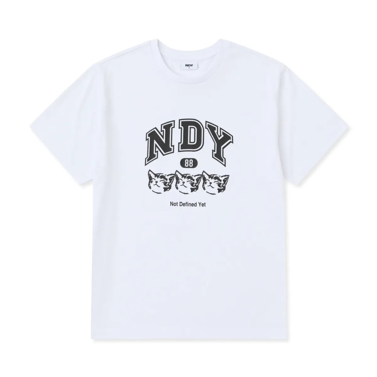 韓國 Nerdy Triple Nero Short Sleeve T-Shirt【NY079】