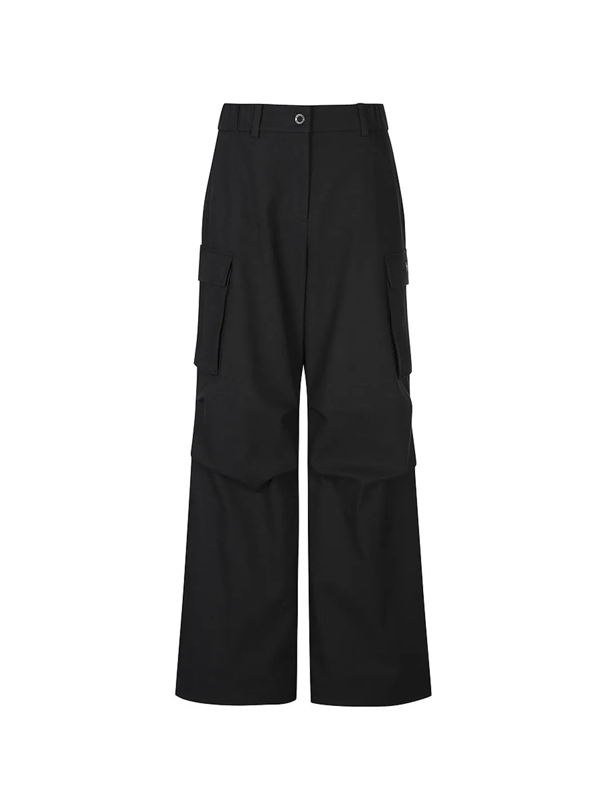 韓國 Discovery Women's Fleece Parachute Cargo Pants【DY271】