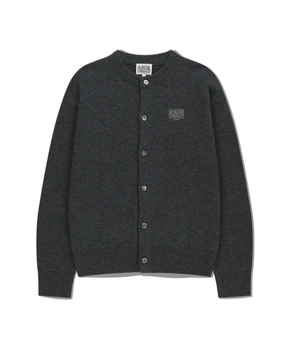 韓國 Marithe Francois Girbaud Basic Round Neck Cardigan【MF668】