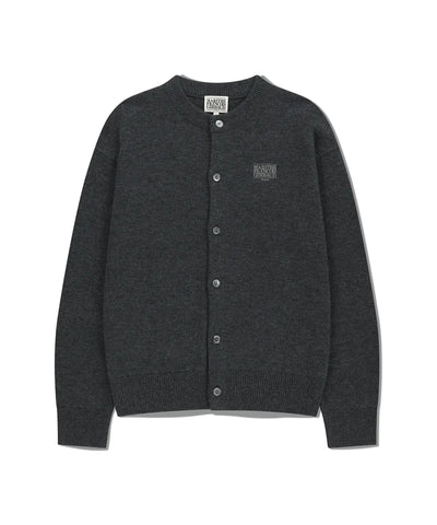 韓國 Marithe Francois Girbaud Basic Round Neck Cardigan【MF668】