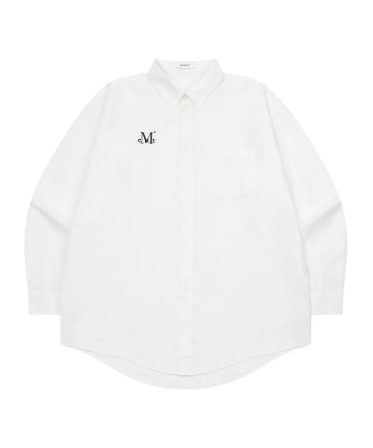 韓國 Mucent Mela Loose Fit See Through Shirt【MU172】