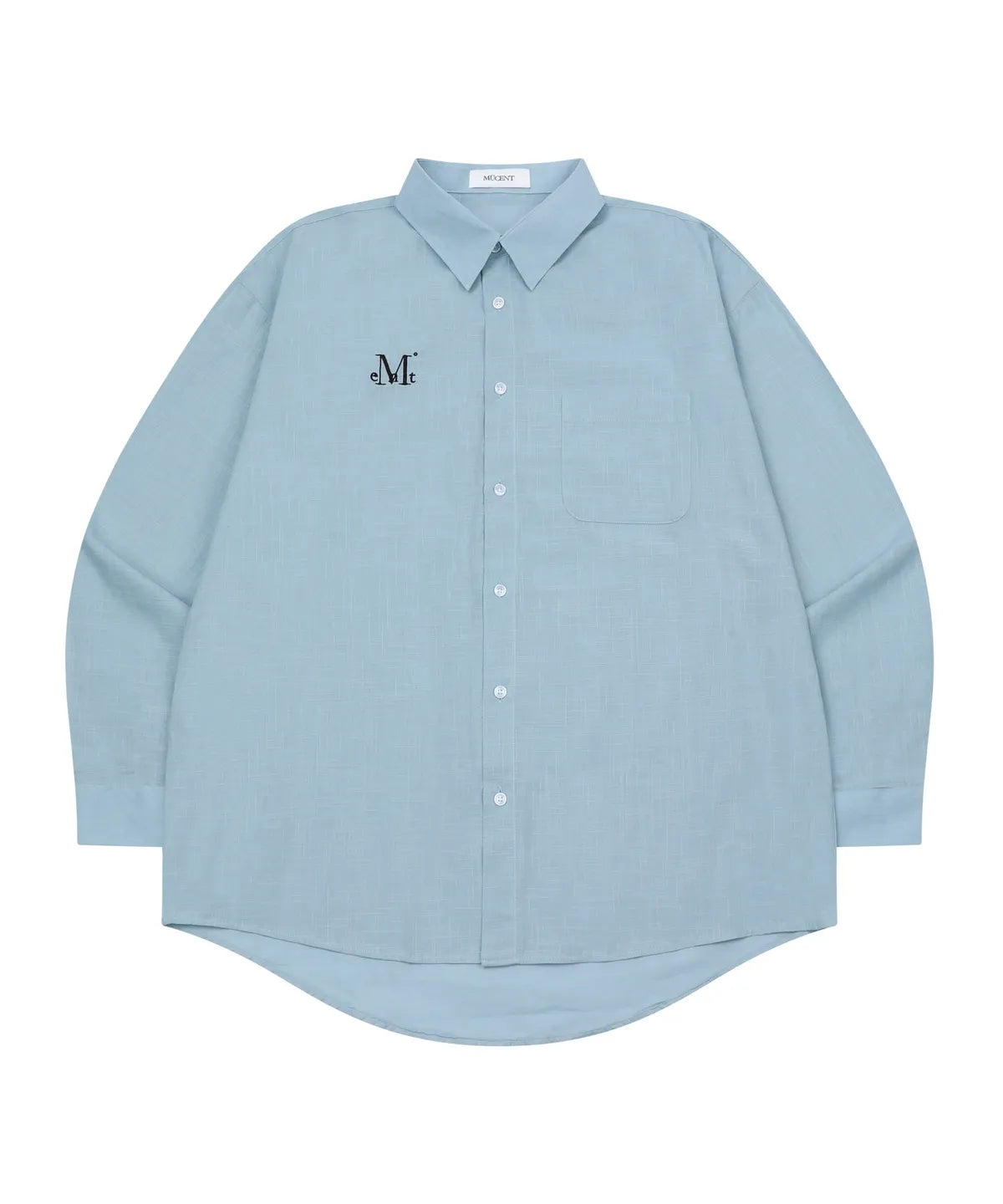 韓國 Mucent Mela Loose Fit See Through Shirt【MU172】