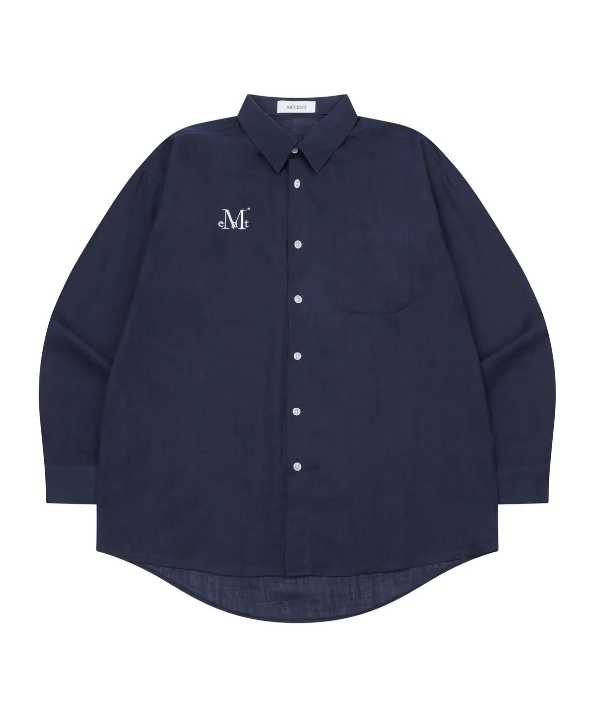 韓國 Mucent Mela Loose Fit See Through Shirt【MU172】