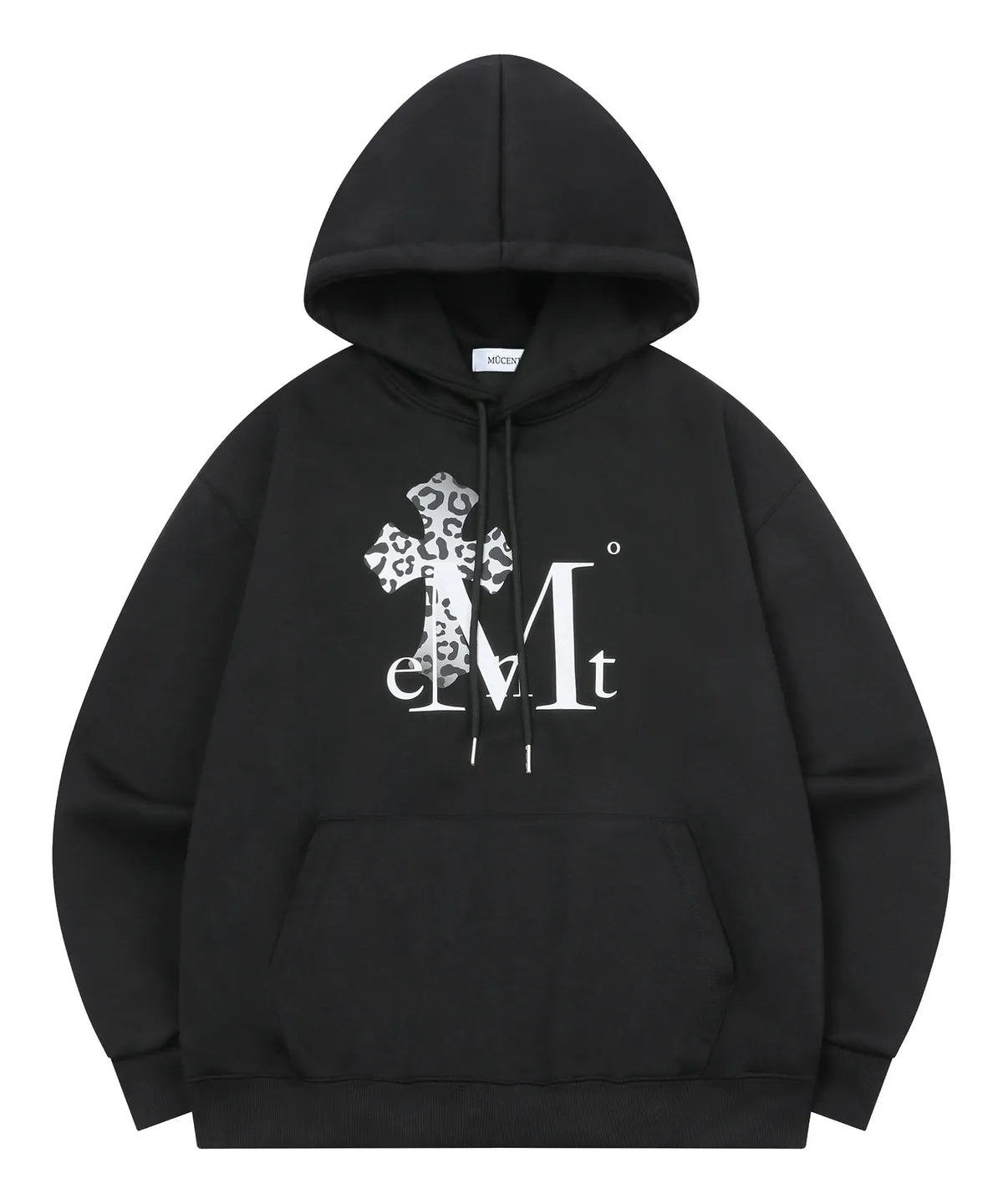 韓國 Mucent Sahara Gradation Leopard Cross Hood T【MU168】