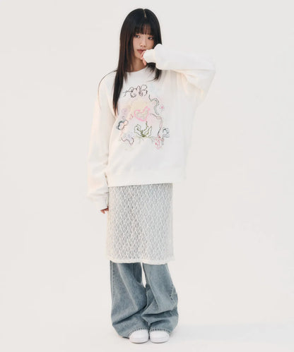 韓國 Ambler Matthiola incana Sweatshirt【AR009】