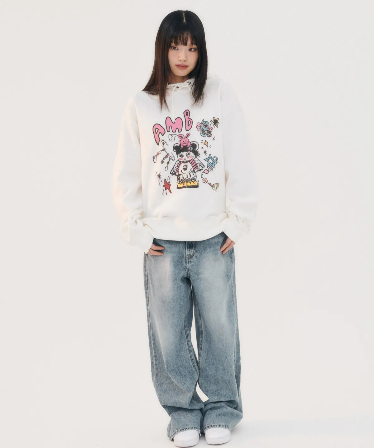 韓國 Ambler Cutie AMB Hoodie【AR015】