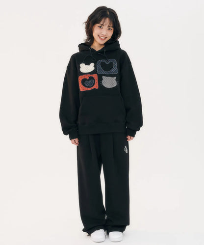 韓國 Ambler Meow Bear Hoodie【AR016】