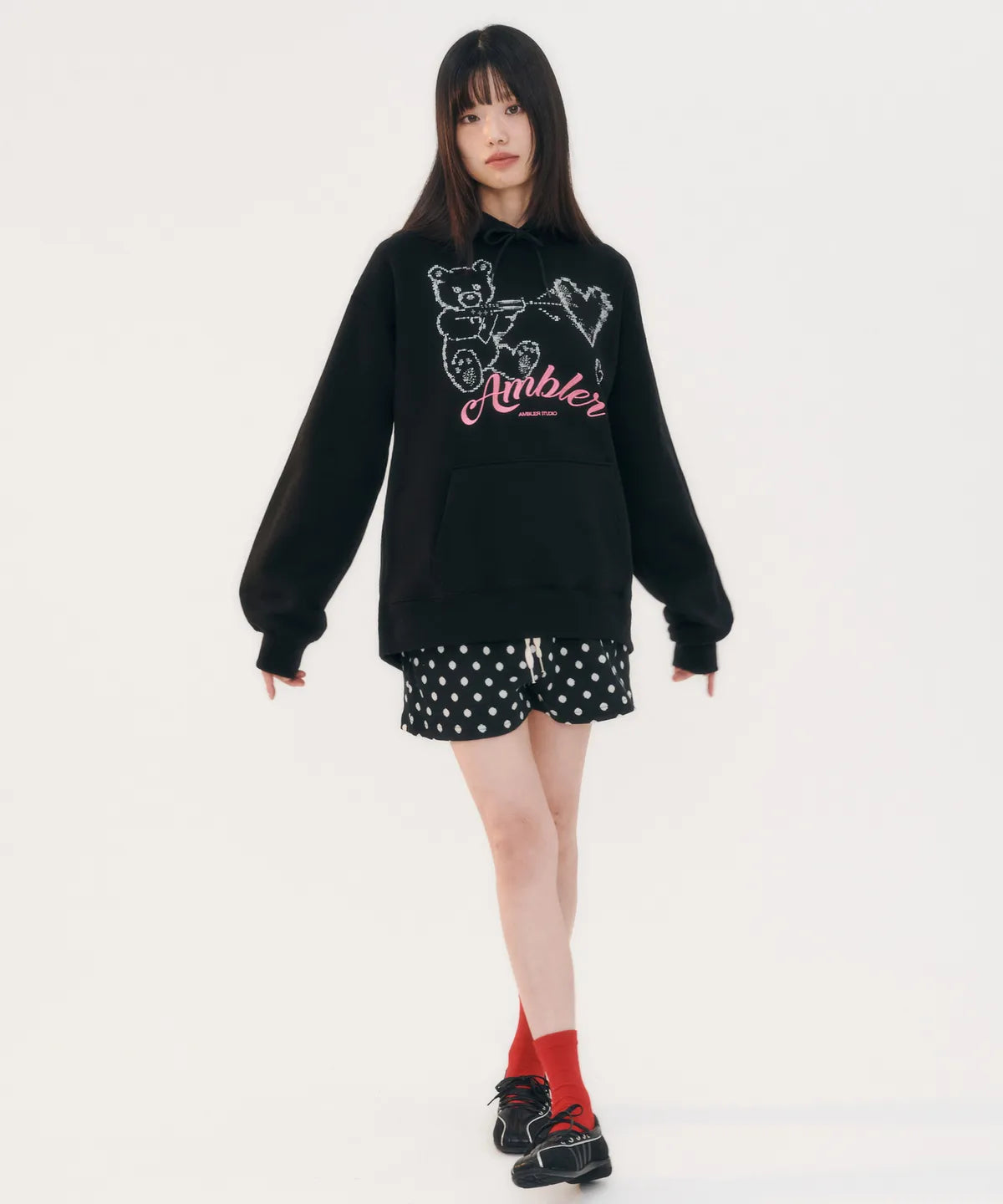 韓國 Ambler Love Gun Hoodie【AR023】