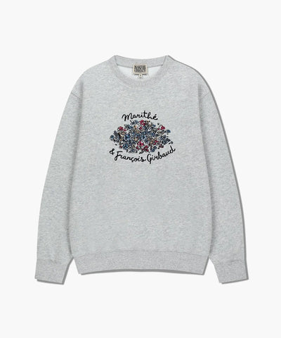 韓國 Marithe Francois Girbaud Bouquet Graphic Sweatshirt【MF666】
