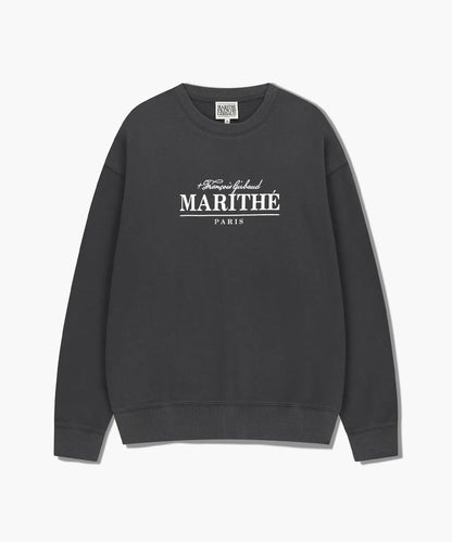 韓國 Marithe Francois Girbaud Logo Oversized Sweatshirt【MF694】