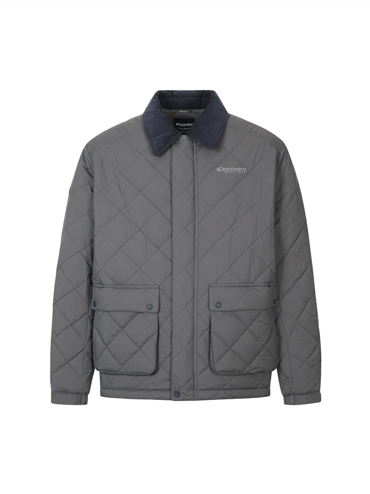 韓國 Discovery Men's Quilted Safari Work Jacket【DY362】