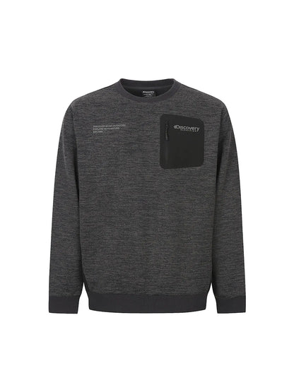 韓國 Discovery Knit-Like Sweatshirt【DY279】