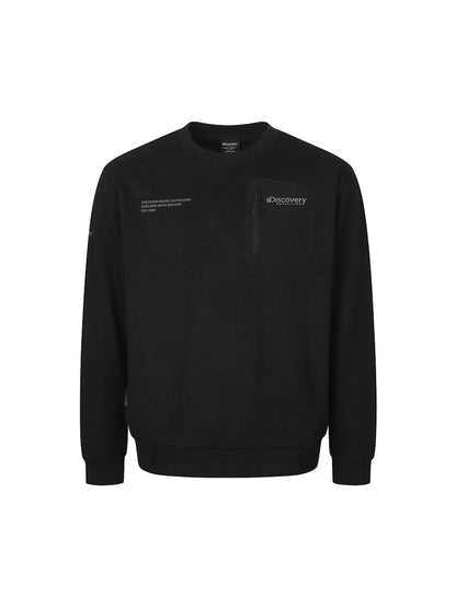 韓國 Discovery Knit-Like Sweatshirt【DY279】