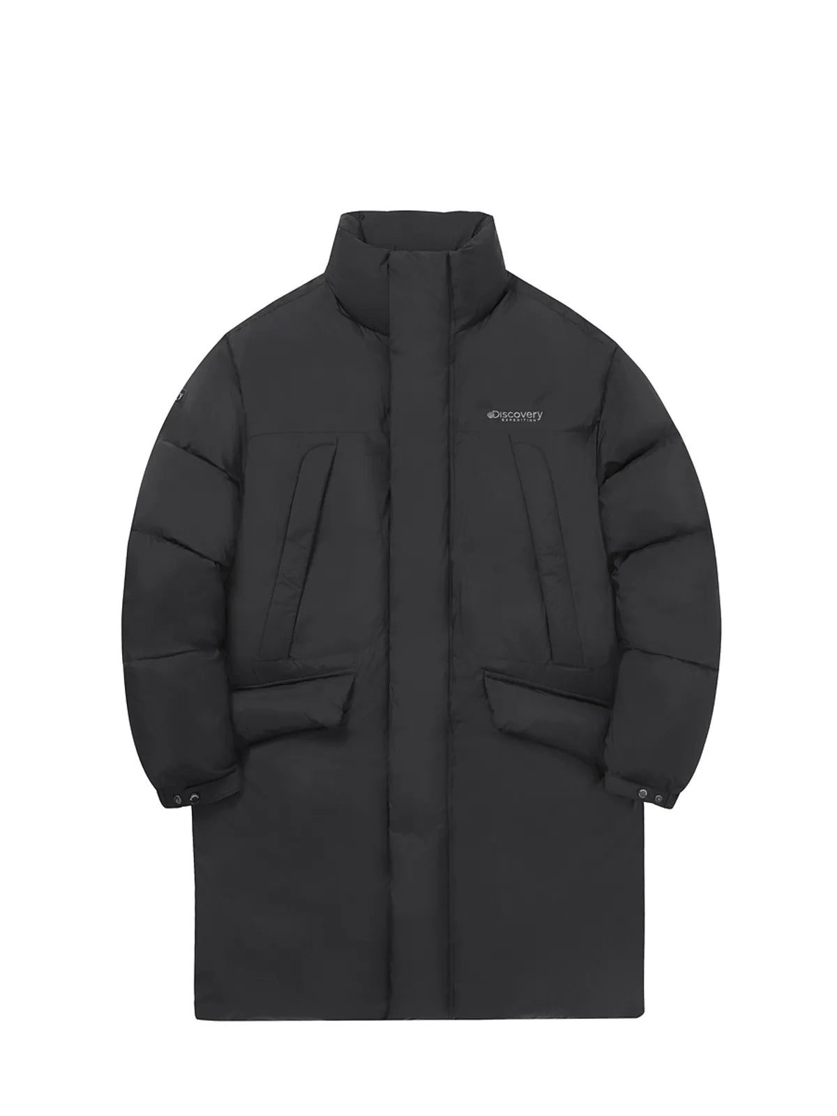 韓國 Discovery Men's High Neck Safari Down Long Padding【DY241】
