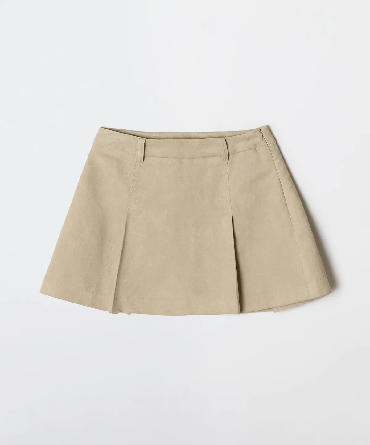 韓國 SPAO Synthetic Leather Suede Mini Skirt【SP393】