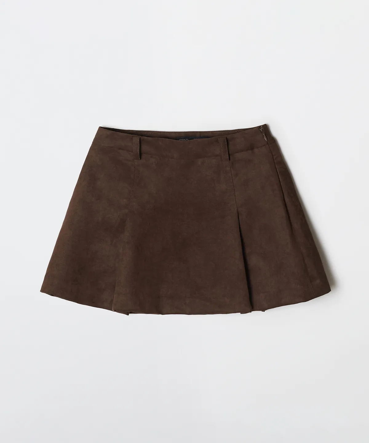 韓國 SPAO Synthetic Leather Suede Mini Skirt【SP393】