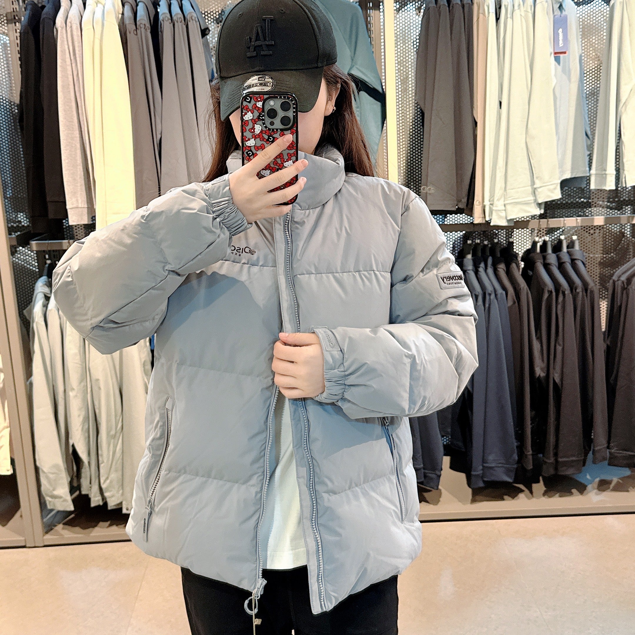 韓國 Discovery Public Barnsley RDS Down Short Padding (鴨絨)【DY208】